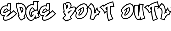 Edge Bolt Outline.ttf