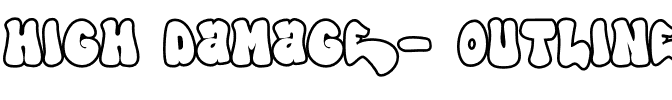 High Damage - Outline.ttf