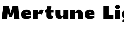 Mertune Light.ttf