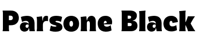 Parsone Black.otf