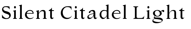 Silent Citadel Light.ttf