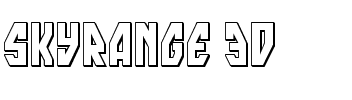 skyrange 3D.ttf