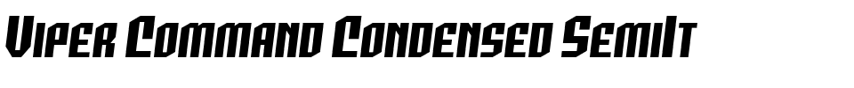 Viper Command Condensed SemiIt.ttf
