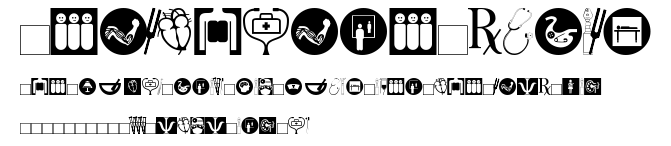 HealthcareSymbols.ttf