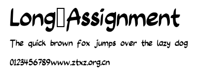 Long_Assignment.ttf
