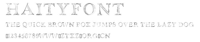 Haityfont.ttf