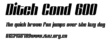 Ditch Cond 600.ttf