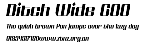 Ditch Wide 600.ttf