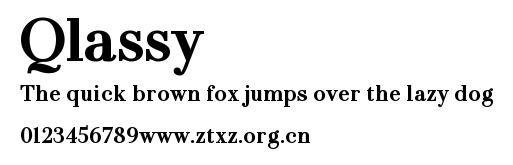 Qlassy.ttf