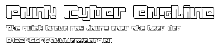 Punk Cyber Outline.ttf