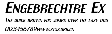 Engebrechtre Ex.otf