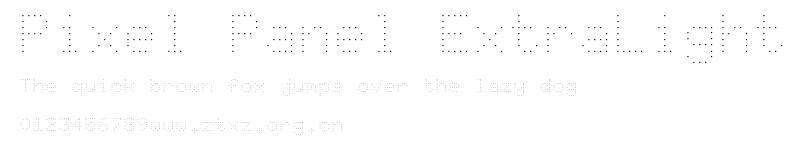 Pixel Panel ExtraLight.ttf