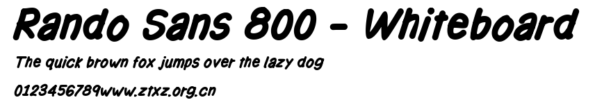 Rando Sans 800 - Whiteboard.ttf