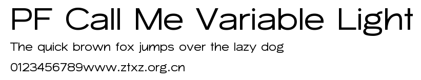 PF Call Me Variable Light.ttf