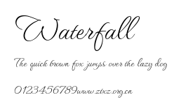Waterfall.ttf