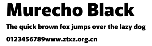 Murecho Black.ttf