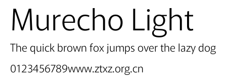 Murecho Light.ttf