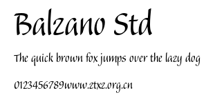 Balzano Std.otf