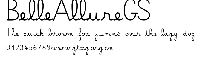 BelleAllureGS.otf