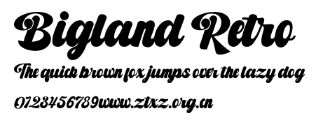 Bigland Retro.otf