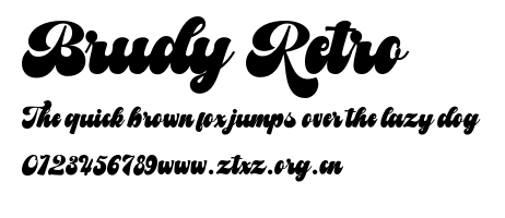 Brudy Retro.otf