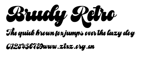 Brudy Retro.ttf
