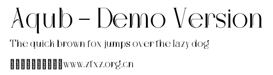 Aqub - Demo Version.ttf