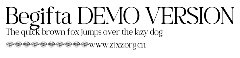 Begifta DEMO VERSION.ttf
