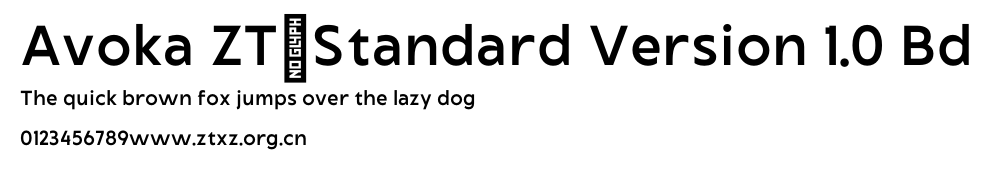 Avoka ZT_Standard Version 1.0 Bd.otf