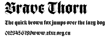 Brave Thorn.ttf