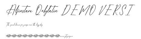 Alfinstare Qobylatin DEMO VERSI.otf