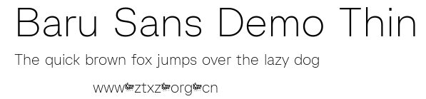 Baru Sans Demo Thin.ttf