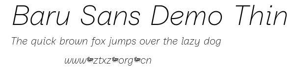 Baru Sans Demo Thin.ttf