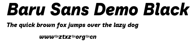 Baru Sans Demo Black.otf