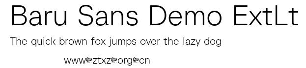 Baru Sans Demo ExtLt.otf