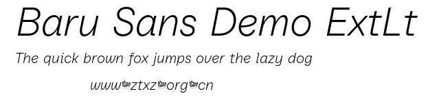 Baru Sans Demo ExtLt.otf