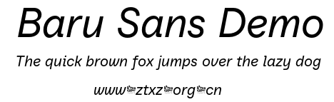 Baru Sans Demo.otf