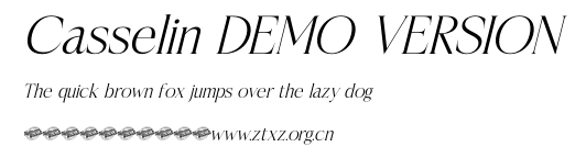 Casselin DEMO VERSION.otf