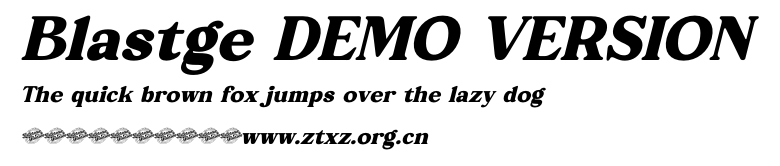 Blastge DEMO VERSION.ttf