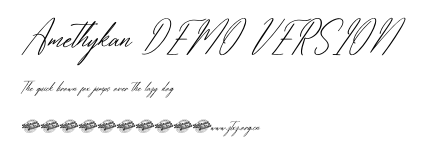 Amethykan DEMO VERSION.otf