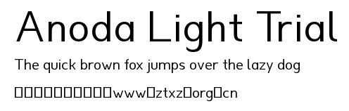 Anoda Light Trial.ttf