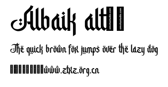 Albaik alt01.otf