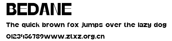 BEDANE.ttf