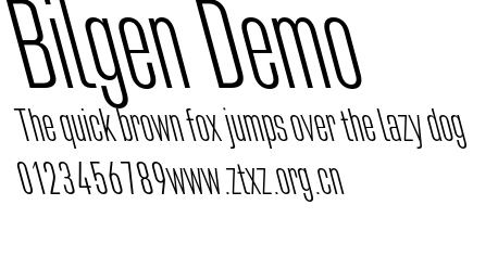 Bilgen Demo.otf