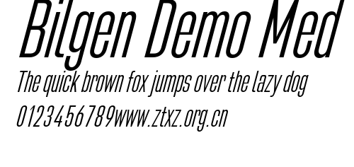 Bilgen Demo Med.otf