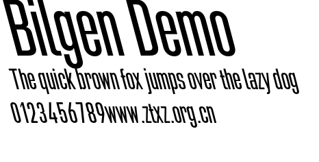 Bilgen Demo.otf