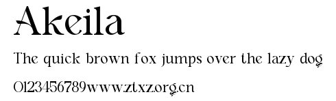 Akeila.otf