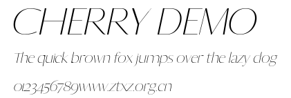 CHERRY DEMO.ttf