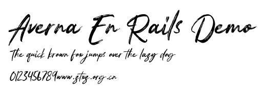 Averna En Rails Demo.otf