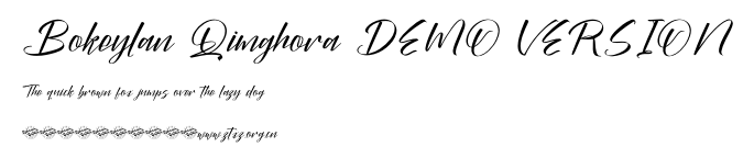 Bokeylan Qimghora DEMO VERSION.ttf